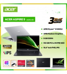 ACER ASPIRE 5 A515 -  AMD RYZEN 3-5300U | 8GB | 512GB | 15.6"  | W10 | OHS